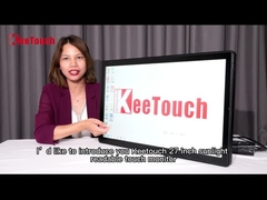 Lentes à hauteur de l'écran de moniteur de contact d'éclat de 21,5 pouces 1500 pour l'ODM d'extérieur