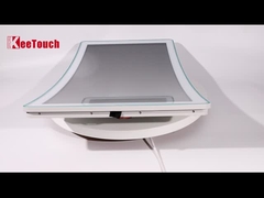 32 le cadre ouvert de moniteur de contact de pouce PCAP a courbé la conception pour le jeu