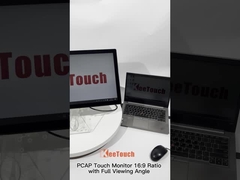 23,8 rapport de 16:9 de moniteur de contact de pouce PCAP avec le plein angle de visualisation