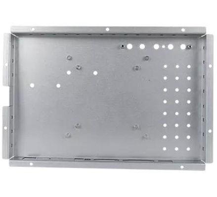 Black LCD Monitor Parts Back Cover With Aluminum Alloy Stainless Steel Material
