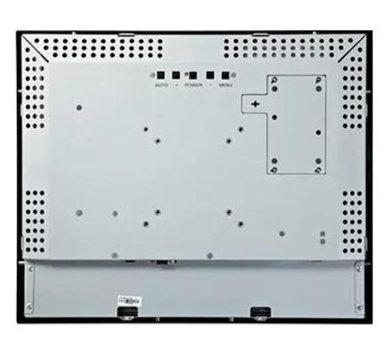 Black LCD Monitor Parts Back Cover With Aluminum Alloy Stainless Steel Material