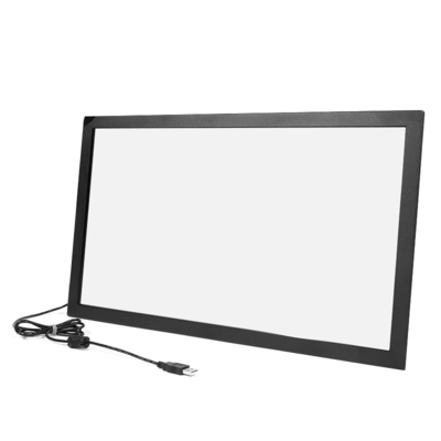 Wear Resistant Touch Screen Infrared 21.5 Inch Anti Glare Toughened Glass Material