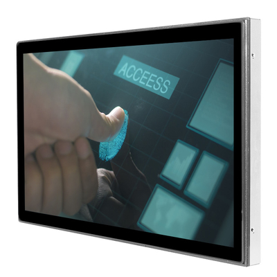 16 / 9 Display Ratio USB Pcap Touch Monitor With High Contrast Ratio