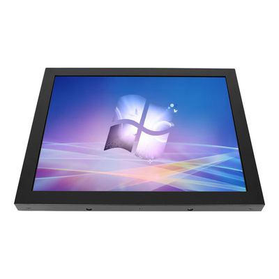 VGA / DVI / HDMI 12.1 Inch PCAP Kiosk Touch Monitor 4:3 Ratio Display
