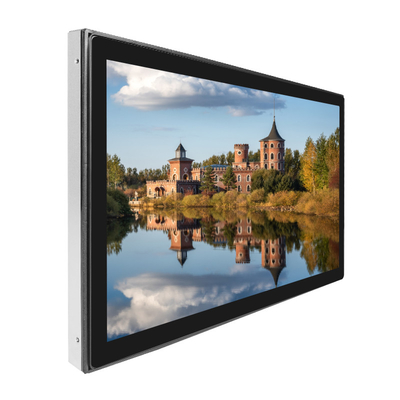 15.6 Inch PCAP Touch Monitor 400cd/M2 VGA DVI Input For Smart Locker